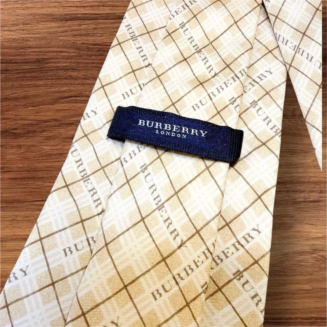 ✨極美品✨BURBERRYLONDON ネクタイノバチェック シルク イタリア製