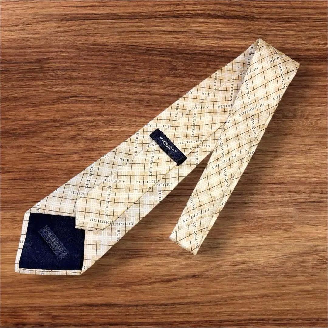 ✨極美品✨BURBERRYLONDON ネクタイノバチェック シルク イタリア製