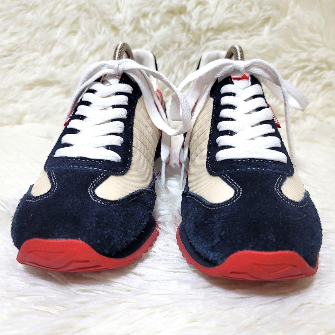 【美品】PATRICK マラソン スニーカー ローカット 23.5cm