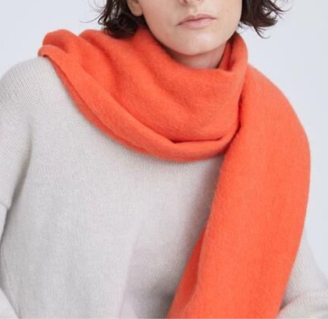 ASAUCE MELERアソースメレ スーリーアルパカシャギーストール マフラー