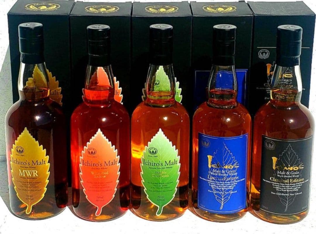 Ichiro's Malt イチローズモルト ウイスキー 5本セット - メルカリ