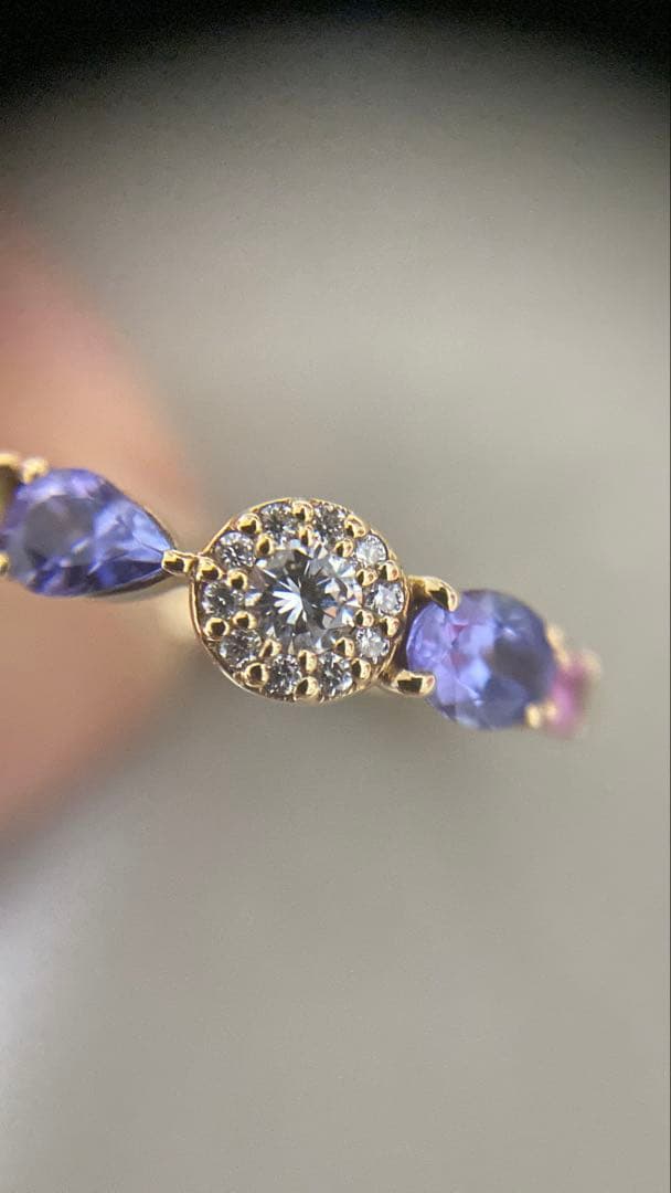 パーセルジュエリー リング サンクルール K10 - メルカリ