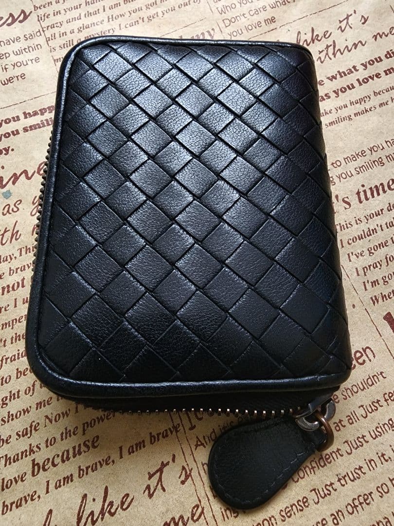 綺麗 ボッテガヴェネタ 編み込み コインケース 小銭入れ ミニ財布