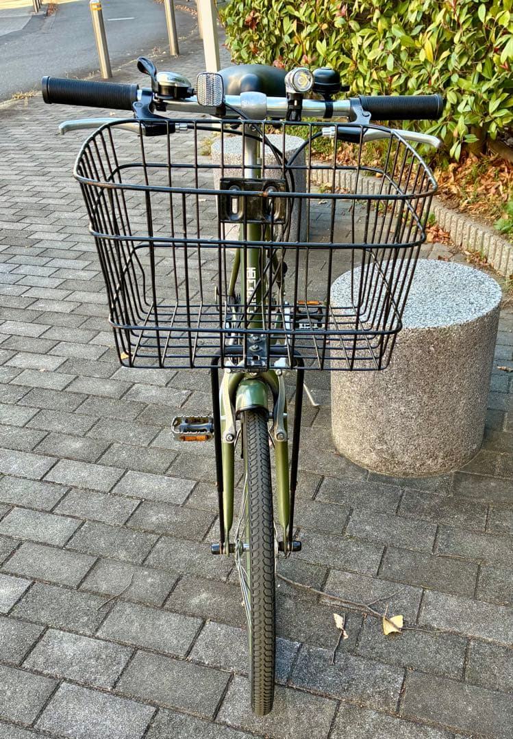 アサヒサイクル ミニベロ マットグリーンSCH206 20インチ 東京