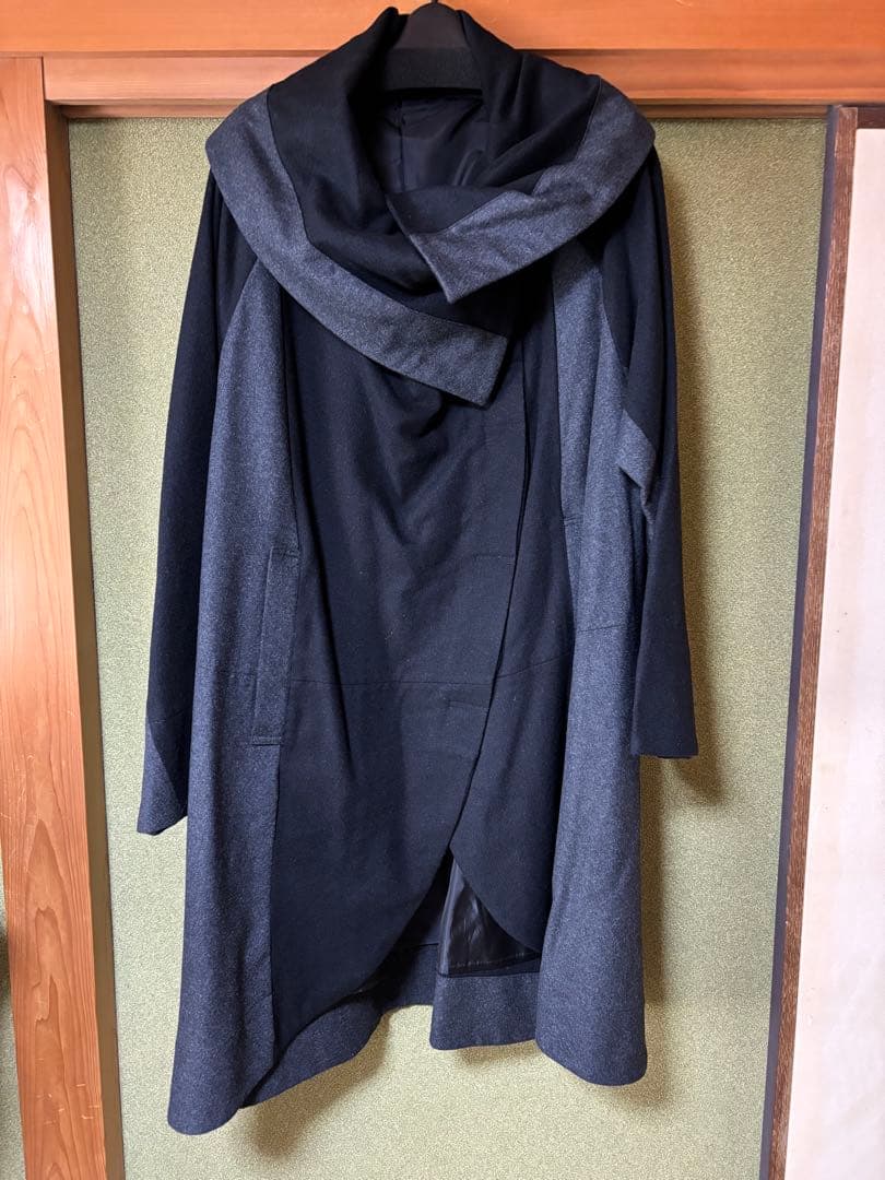 萠のウールコート ウールタッチオーバーサイズコート [20645 ロングコート[品番