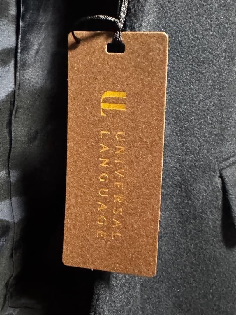 ユニバーサルランゲージ ピュアカシミヤビーバーシングルチェスター