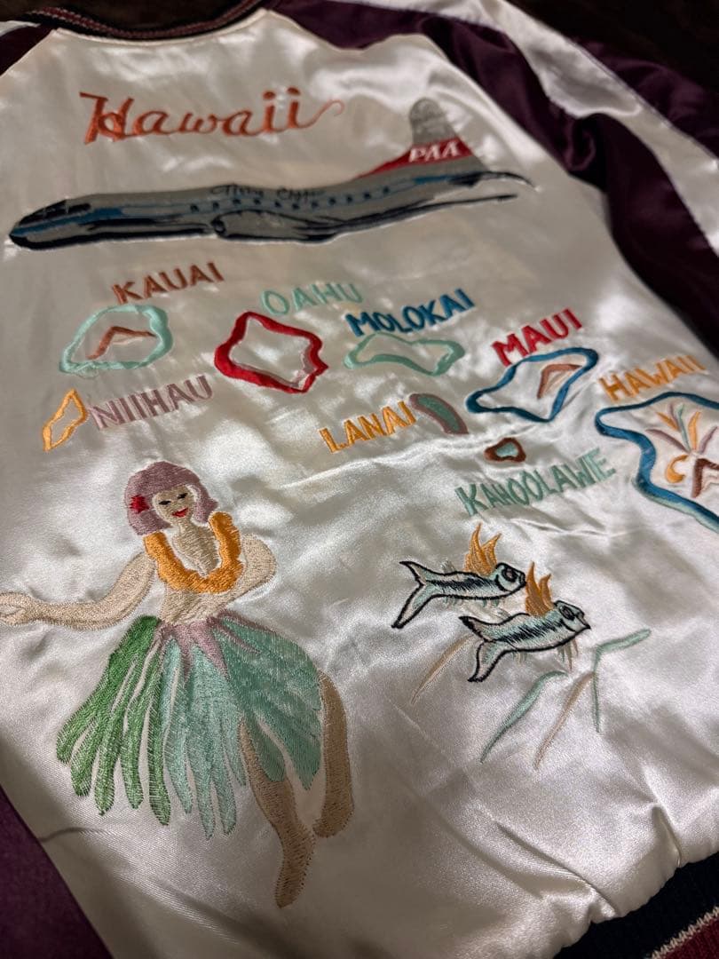 2面用 テーラー東洋 USA Hawaii 日本限定スカジャン vintage - メルカリ