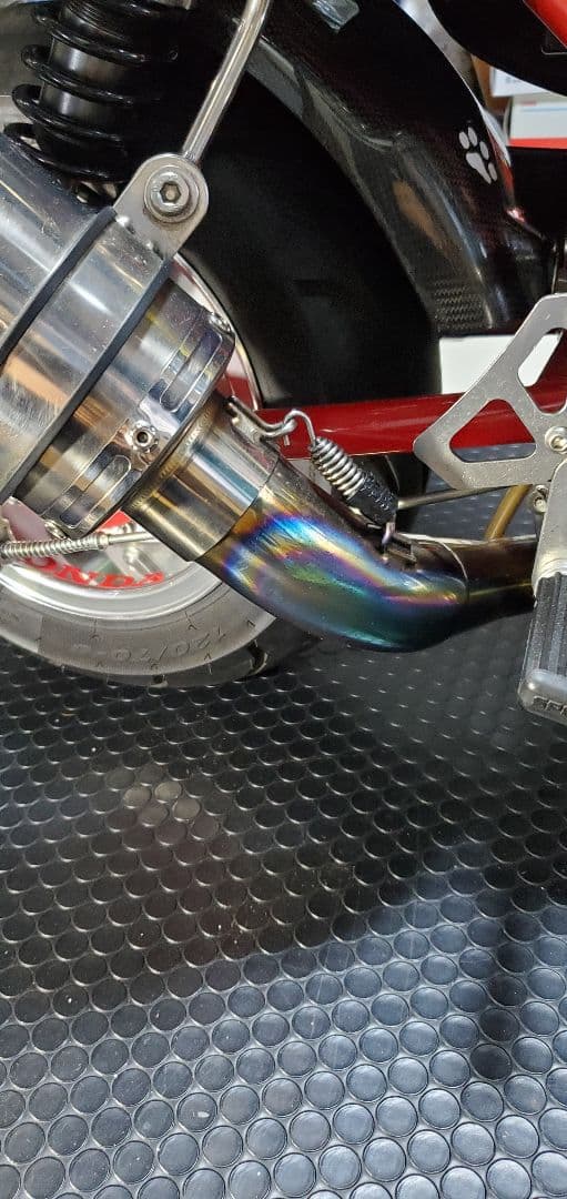 モンキー50 ヨシムラ マフラー廃盤 GP-MAGNUMサイレンサーチタンブルー