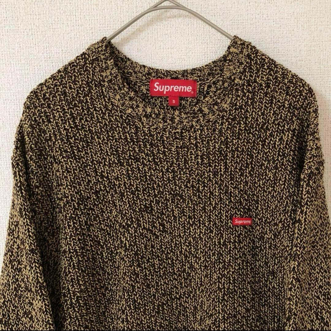 美品Supreme Melange Rib Knit Sweater FW21 - メルカリ