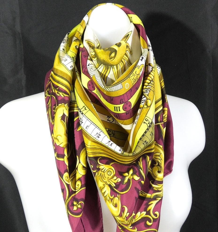 HERMES エルメス 大判スカーフ カレ90 D427 - メルカリ