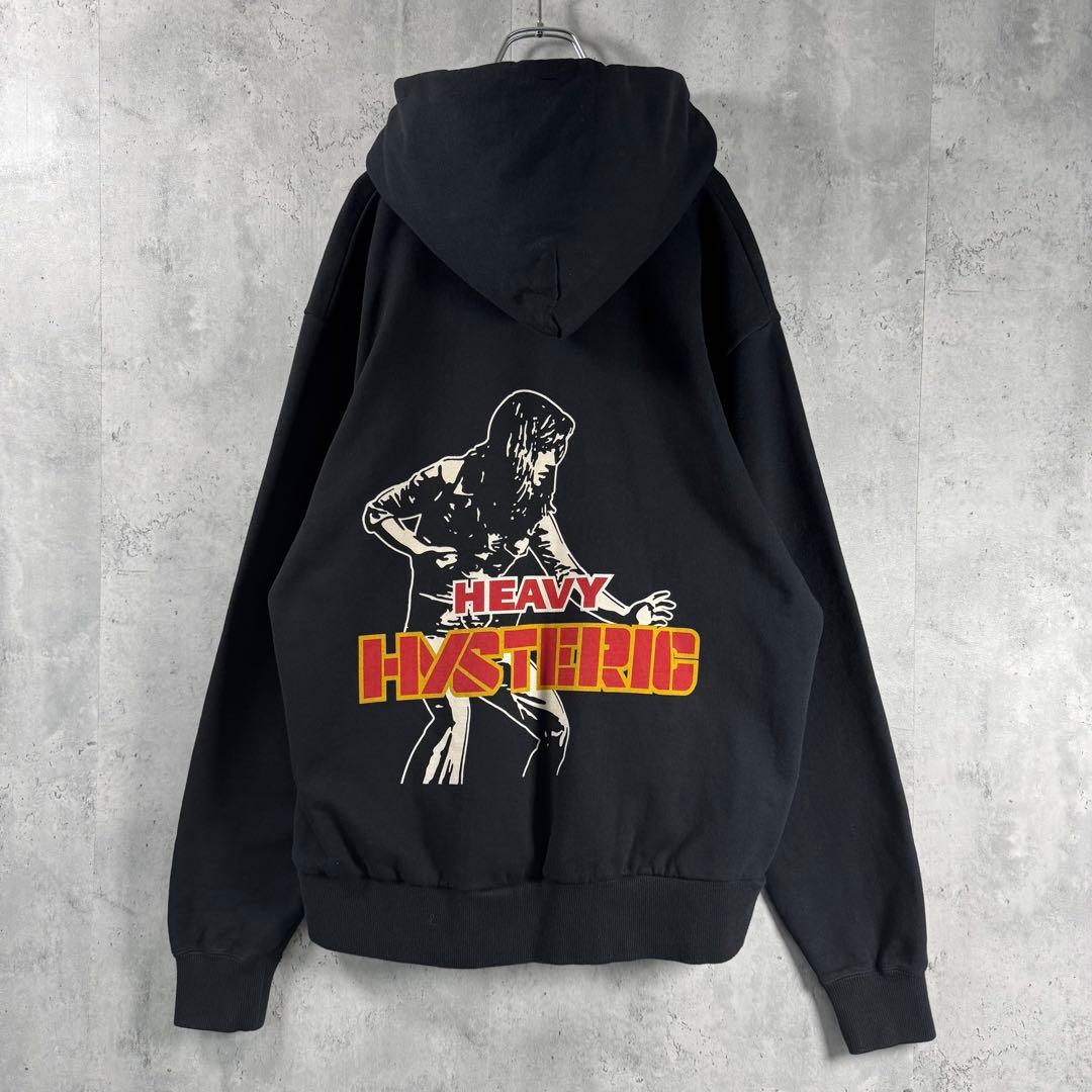 minଓ♡⃛さん専用】ヒステリックグラマー ジップパーカー XL 黒