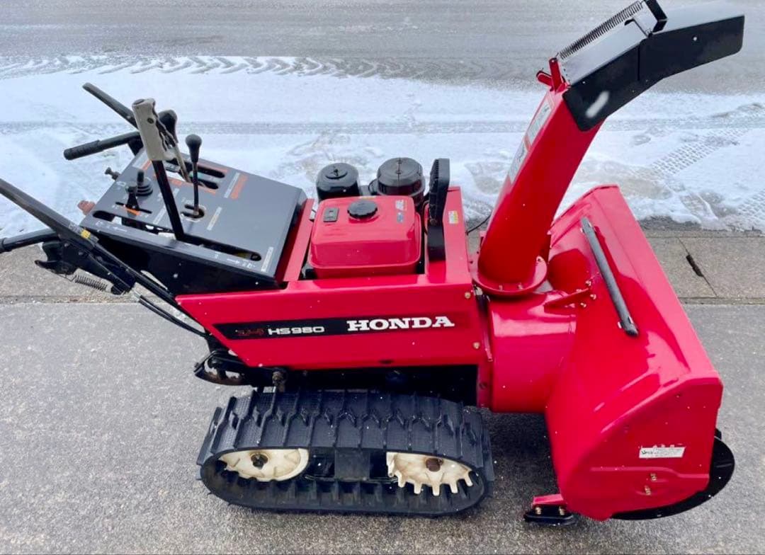 運賃一部無料 ホンダ除雪機HS980 HST無断変速 フル電動リモコンシューター