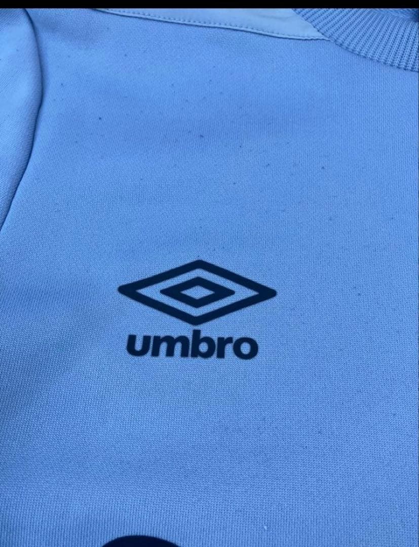 希少デザイン】アンブロxエバートンFC スウェットシャツ デカロゴ M UMBRO