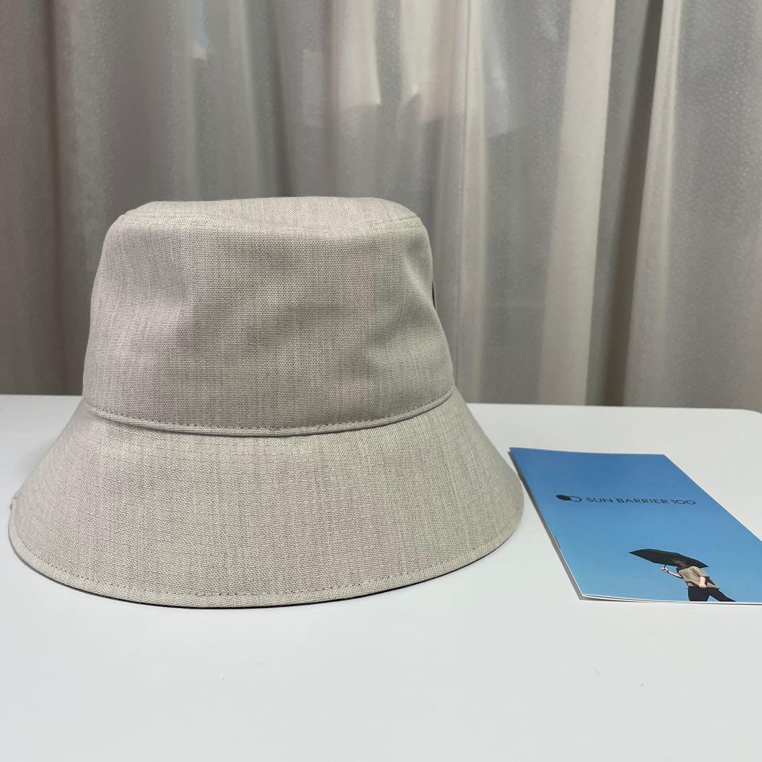 サンバリア100 バケットハット Mサイズ アイボリー - メルカリ