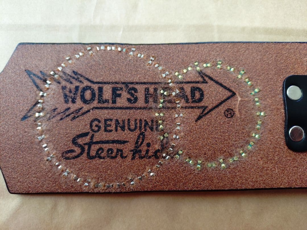 WOLF'S HEADウルフズヘッド70mm サークル ブレス木村拓哉キムタク