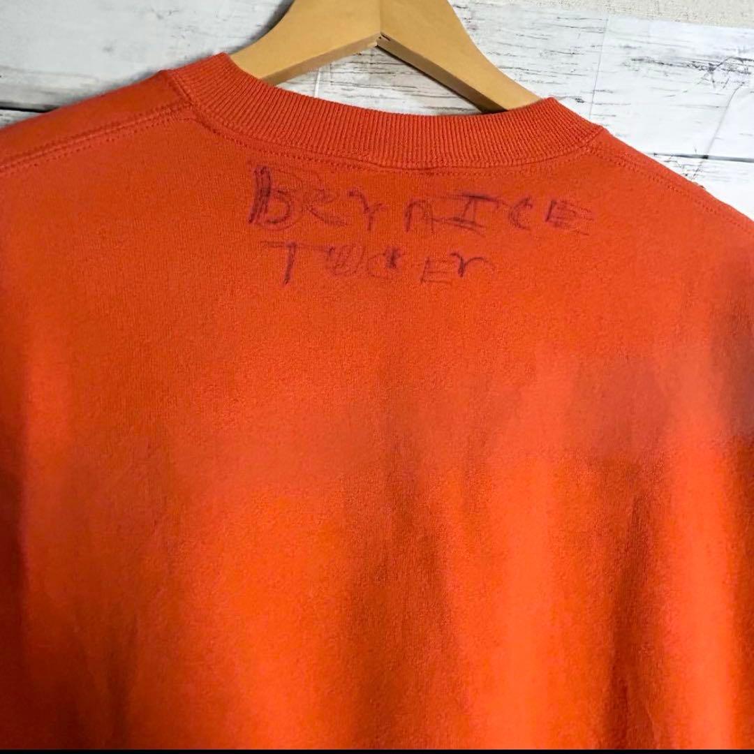 希少】 90's USA製 ラッセルアスレチック スウェット オレンジ XL