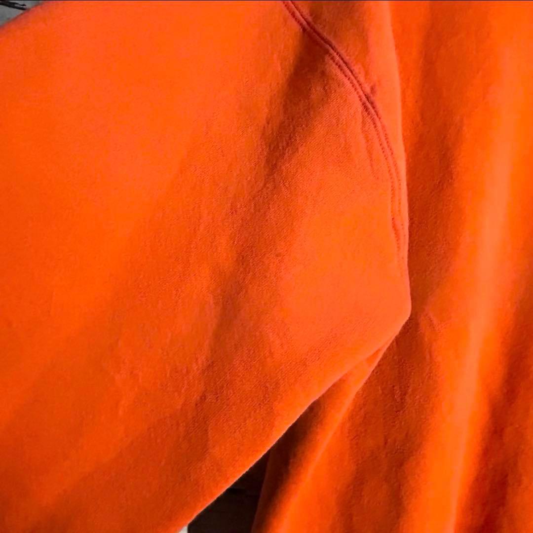 希少】 90's USA製 ラッセルアスレチック スウェット オレンジ XL