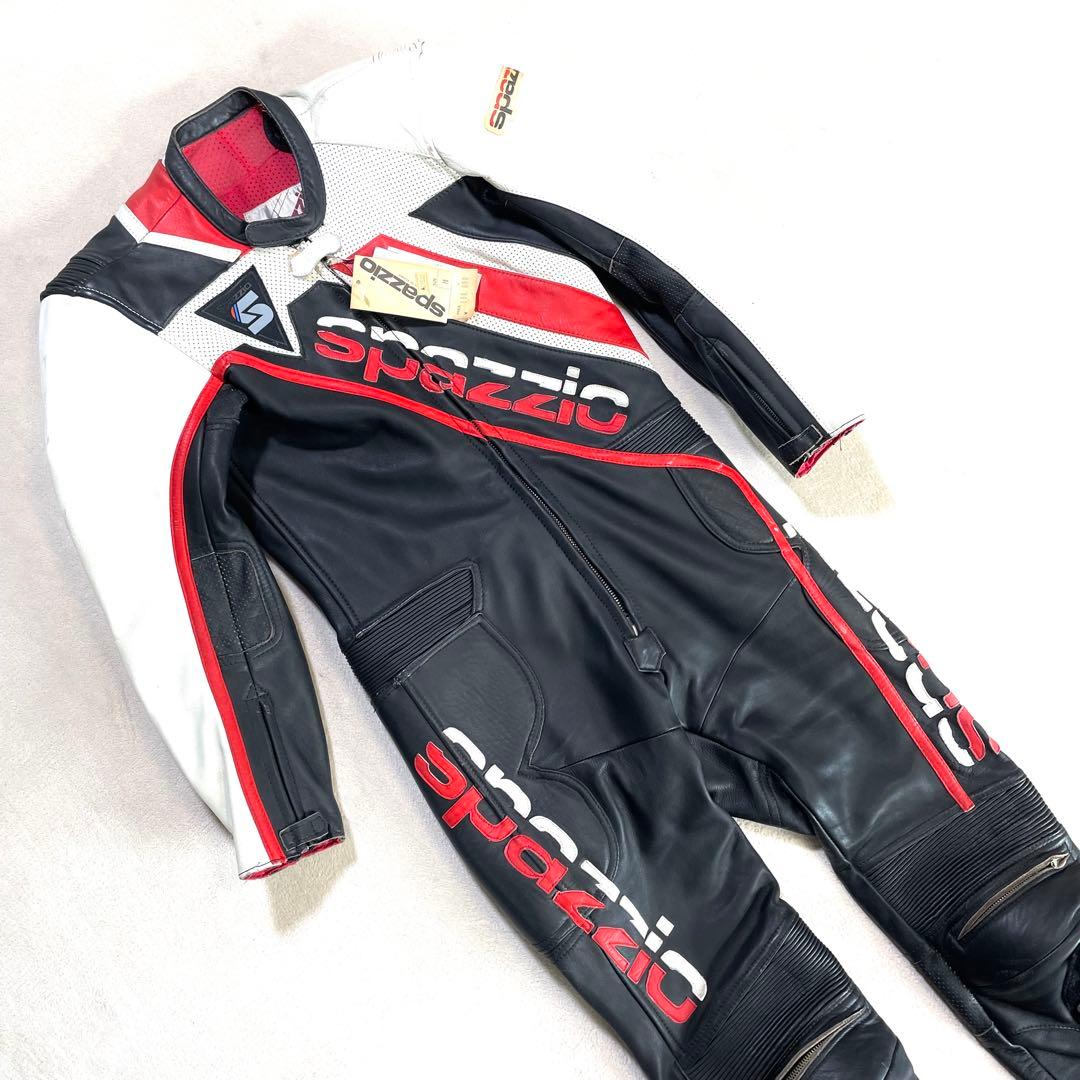 新品タグ付き】SPAZZIO レーシング 革つなぎ M - メルカリ