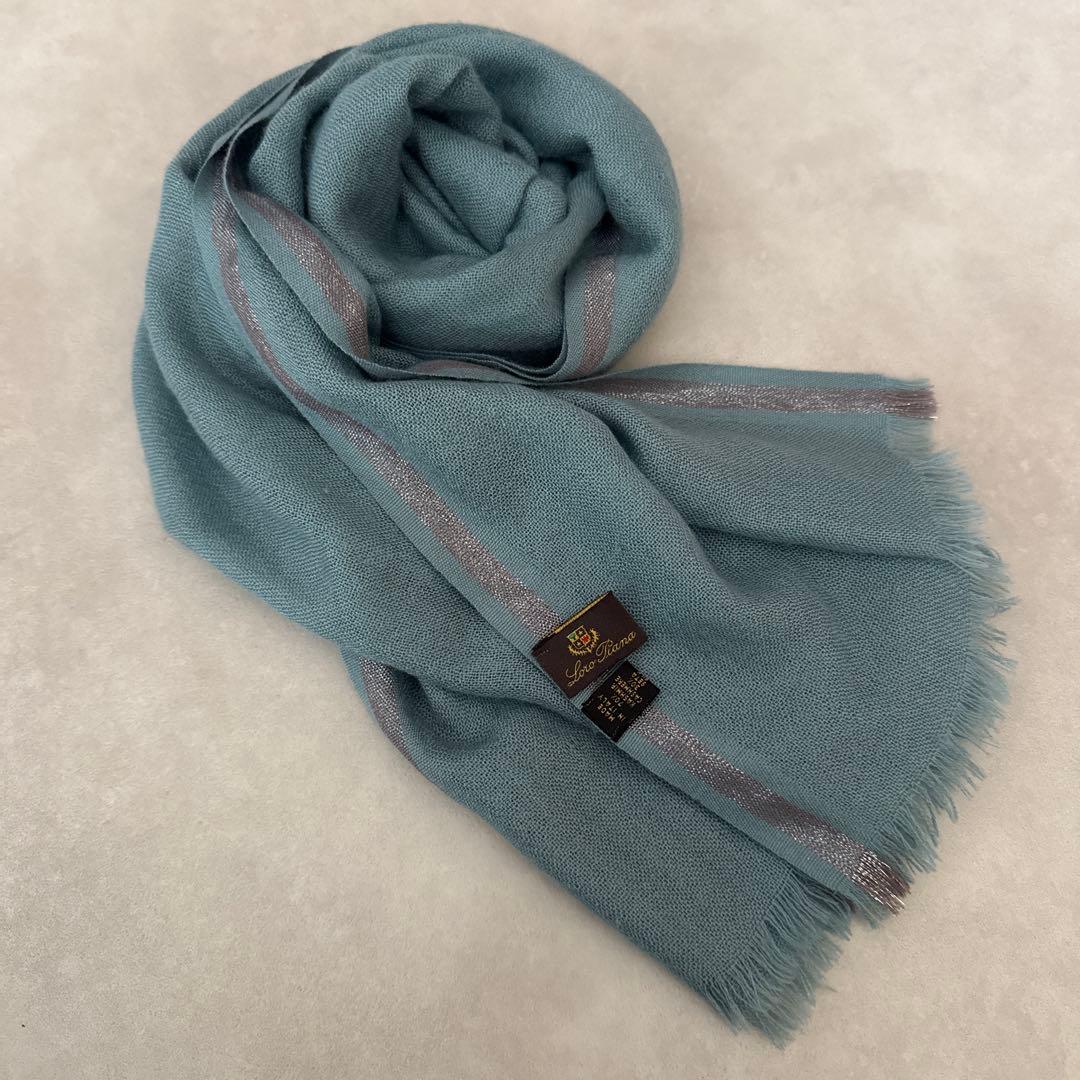 ロロピアーナ☆ストール☆カシミヤ70%☆シルク30%☆イタリア製 - メルカリ