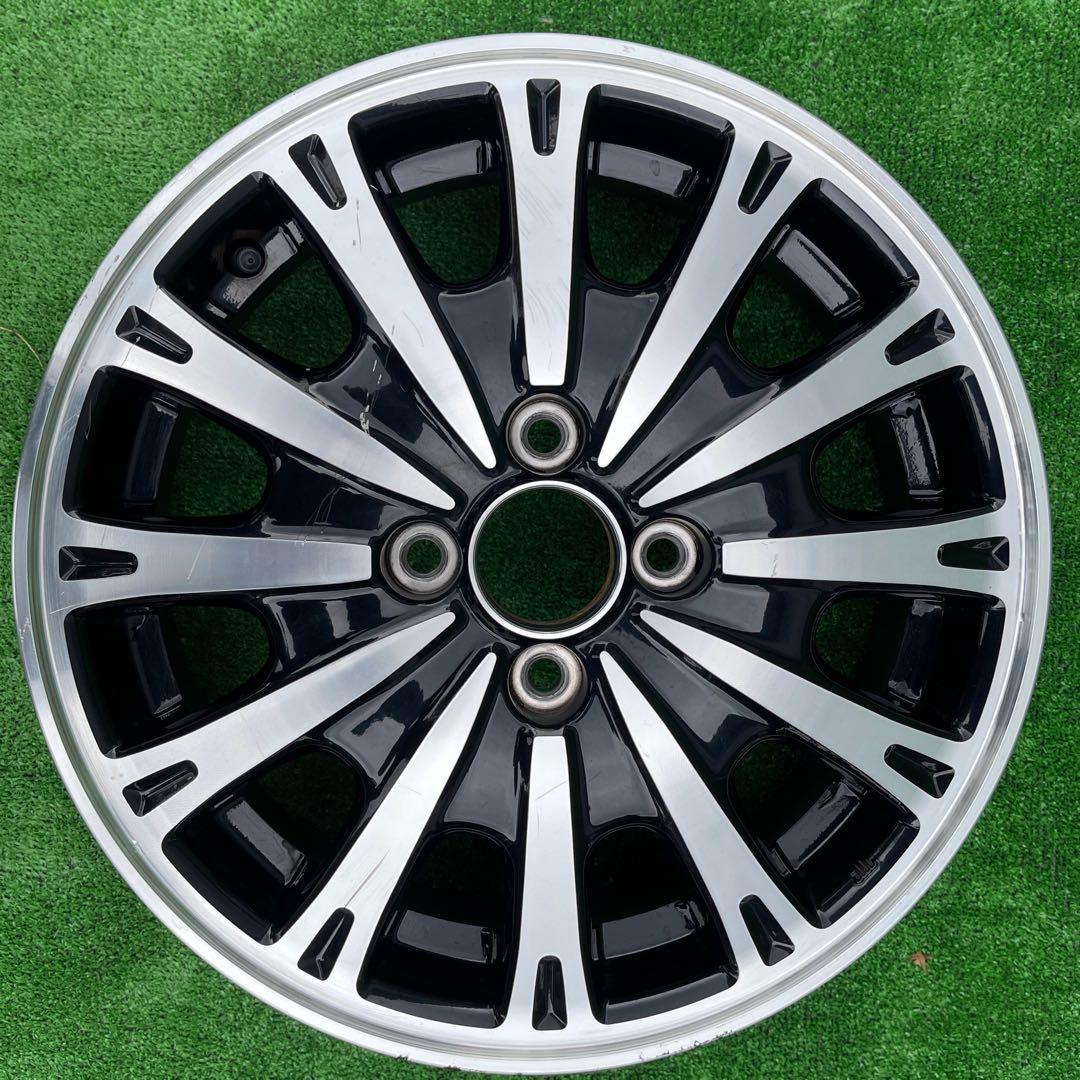 ホンダ N-BOX カスタム純正15インチ　4.5J +45 4H-100 中古