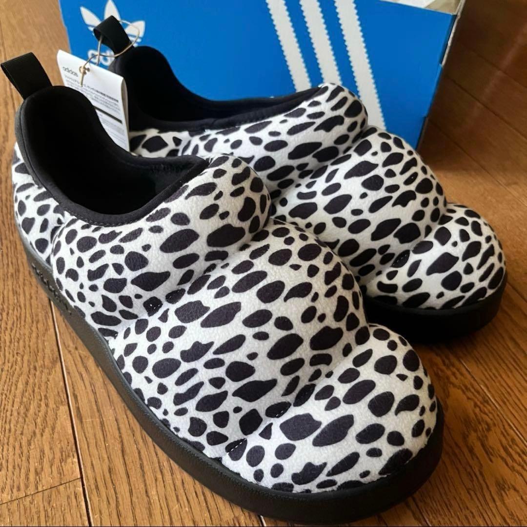 adidas PUFFYLETTE パフィレッタ アニマル柄 ダルメシアン - メルカリ