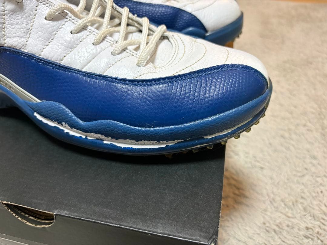 ジョーダン12 low ゴルフ 29.0cm FRENCHBLUE