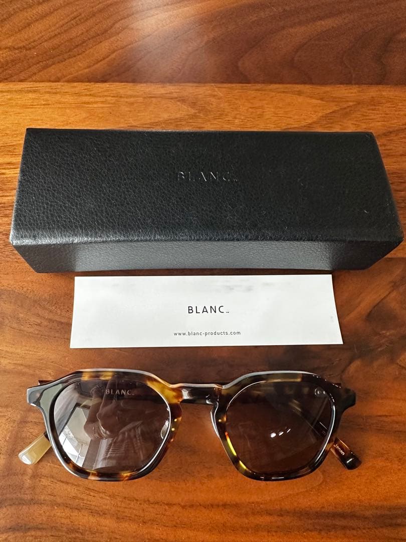 BLANC ブラウン ラウンドサングラス BLANC.. | 【BLANC..】BM010 BROWN/ICE GRY サングラス | 正規取扱い