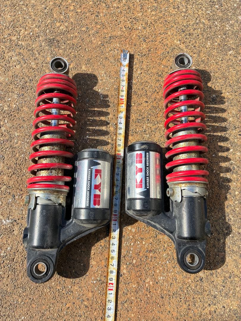 GSX400 インパルス 純正リアショック リアサス KYB カヤバ - メルカリ