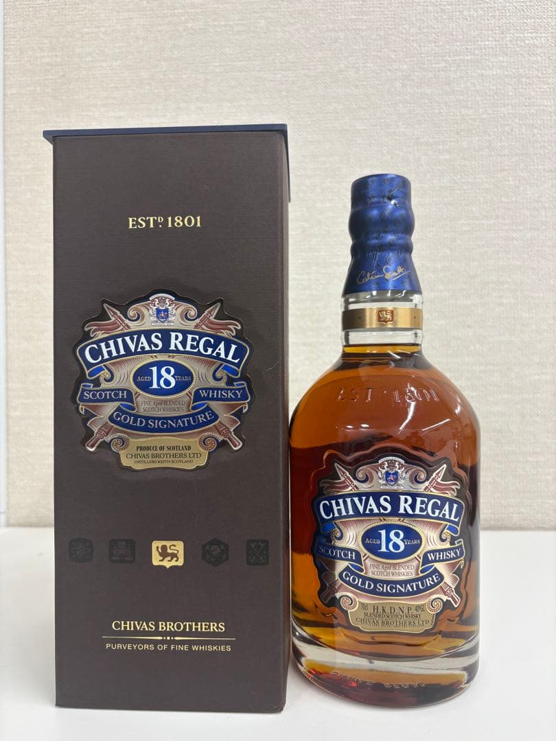 Chivas Regal 18 Gold Signature 750ml - メルカリ