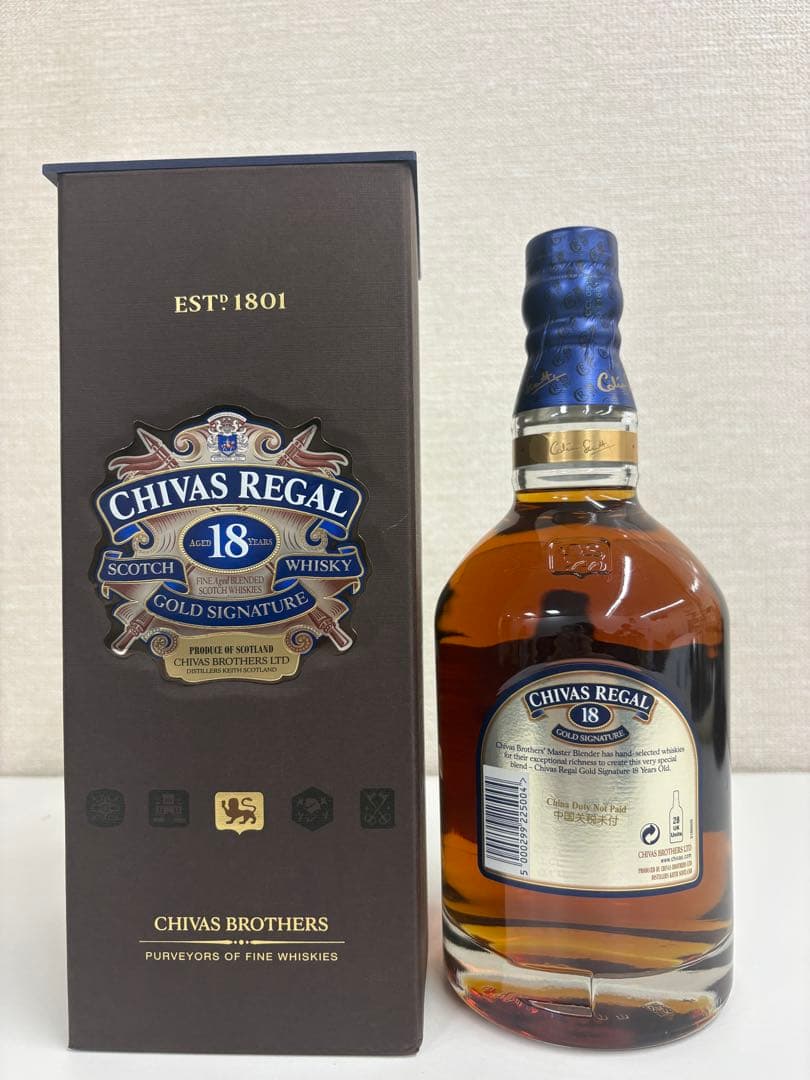 Chivas Regal 18 Gold Signature 750ml - メルカリ