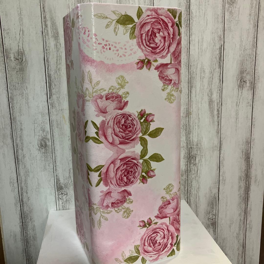 乳がんパッド Lサイズ 丸形 【138】 ハンドメイド デコパージュ雑貨