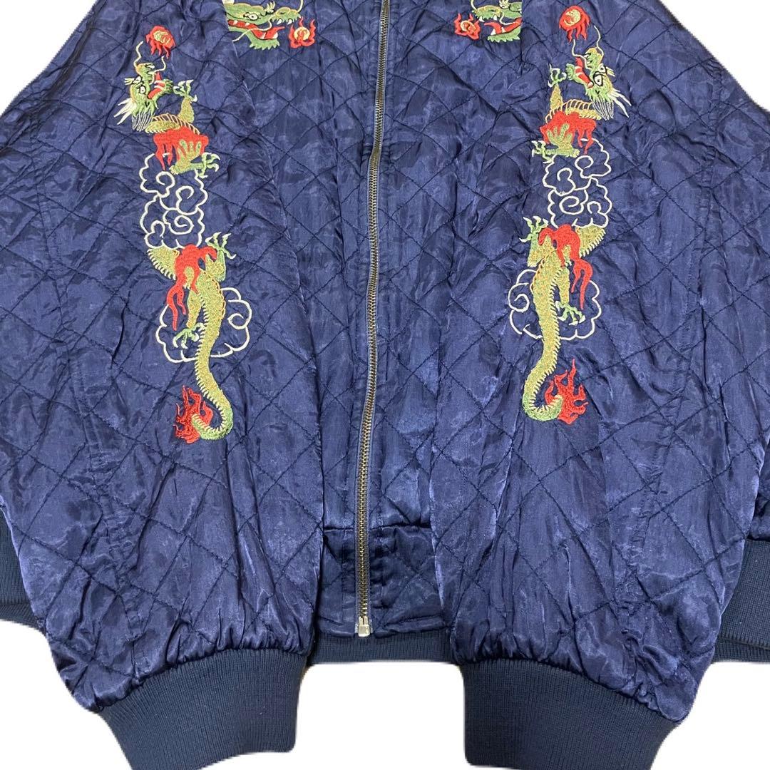 80s金タグ CREAM SODA クリームソーダ リバーシブル スカジャン - メルカリ