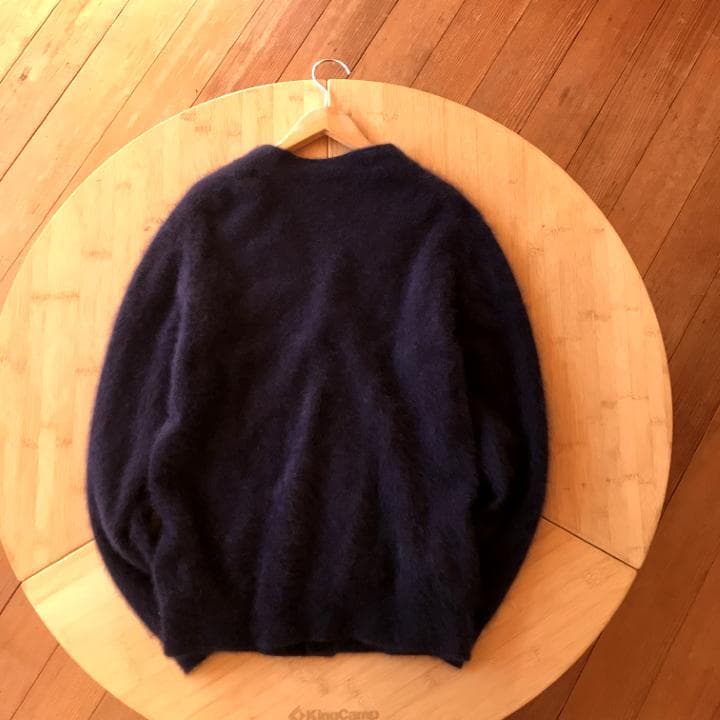 Ron Herman ラクーン ウール カーディガン メンズ M ネイビー - メルカリ