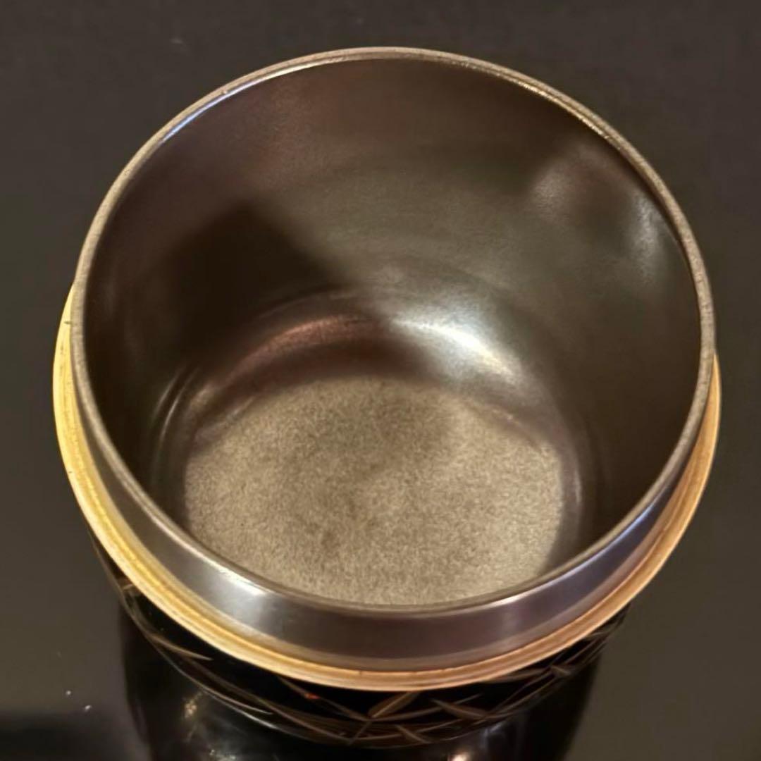 茶道具　《棗》蛍蒔絵　利休