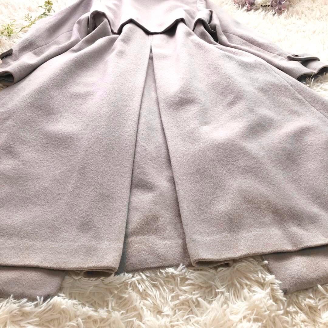 毛100% 】Noela ウールトレンチコート 美人百花 田中みな実着用 上質