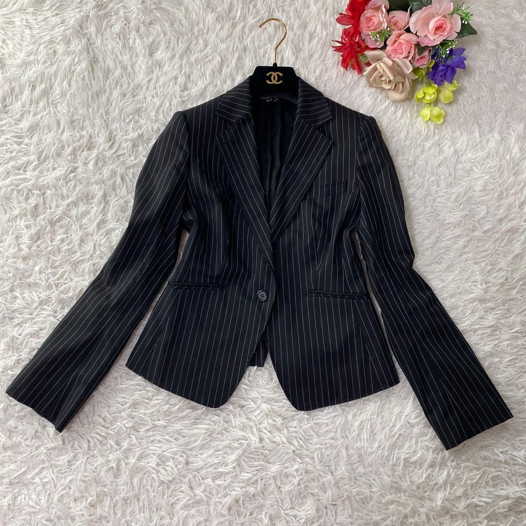 ポールスミス セットアップ スーツ 1ボタン ワイドパンツ ストライプ