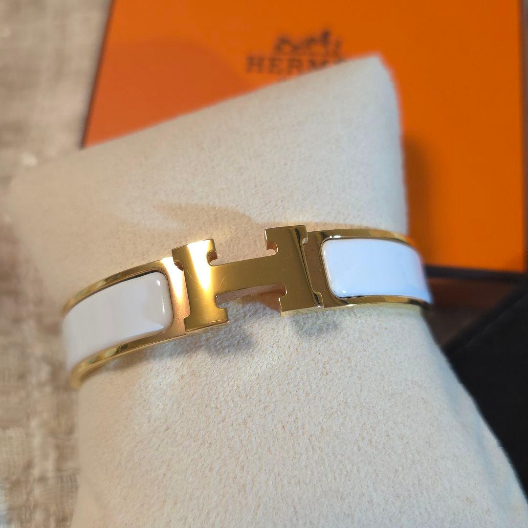 HERMES «クリックH» PM / ゴールデンローズ - メルカリ