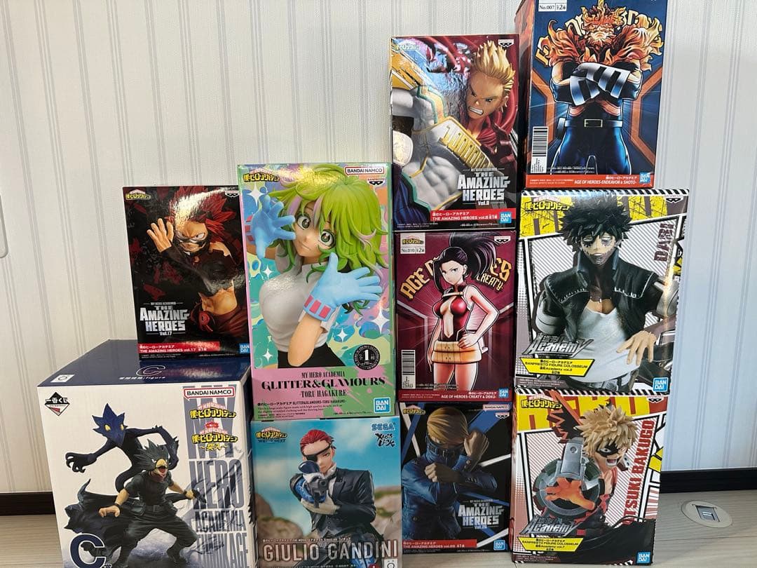 僕のヒーローアカデミア プライズフィギュアセット 10体セット - メルカリ