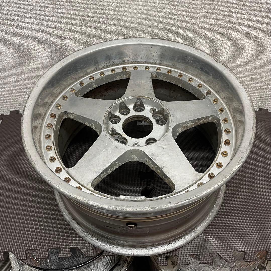 希少 廃盤 ヴェイルサイド アンドリュー 17インチ 9j+23 1本 深リム