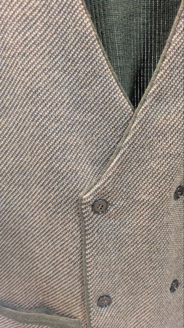 LARDINIラルディーニ ニットダブルブレスト ベスト - メルカリ