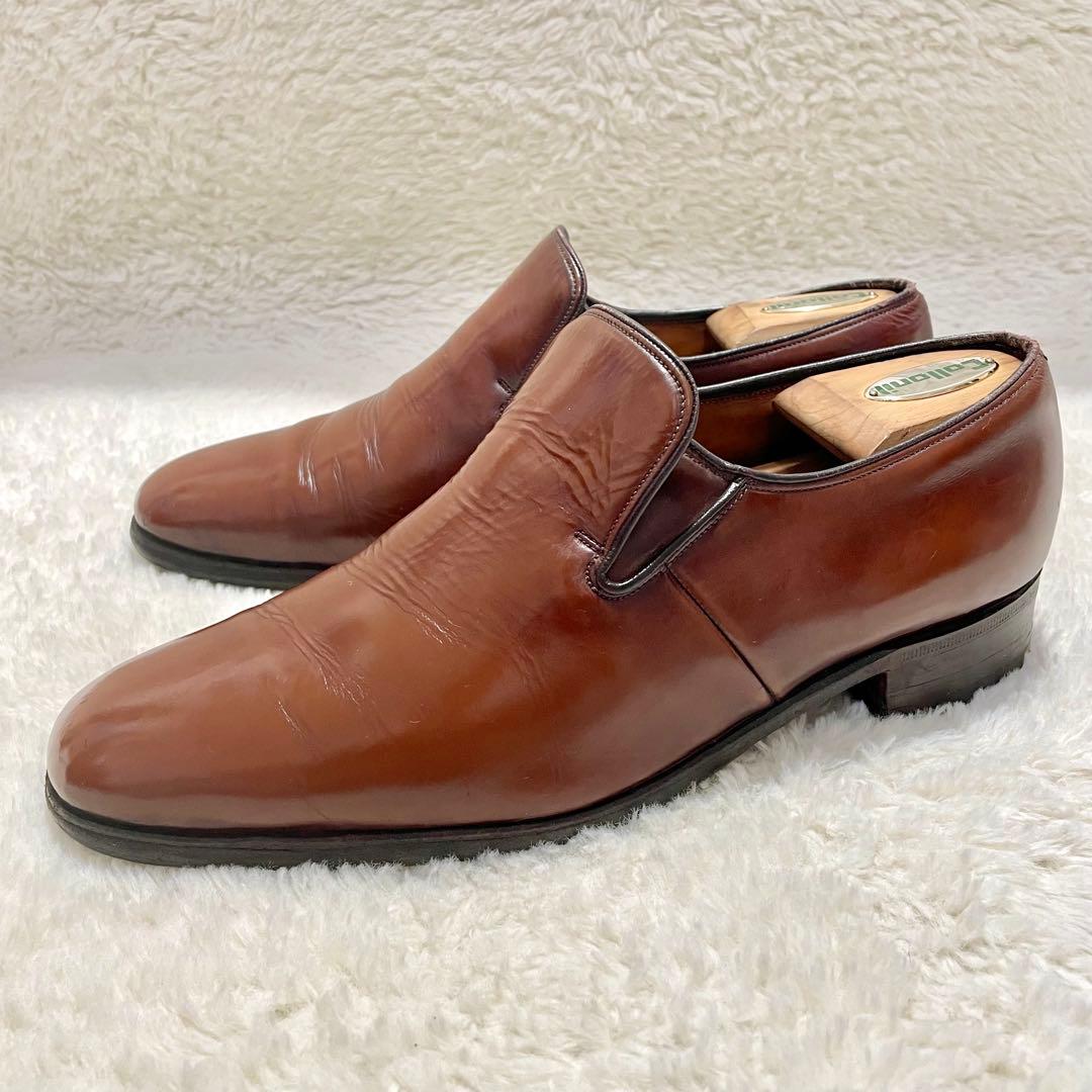 希少 Church's 旧チャーチ 3都市 センターエラスティック シューズ