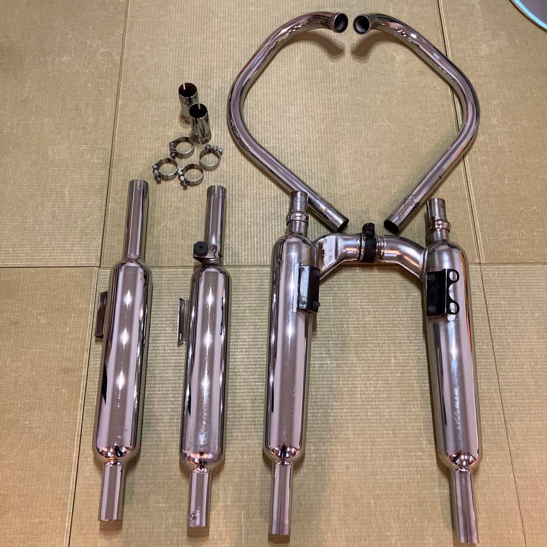 w650 マフラー　純正フルエキとposhのw1マフラー 楽天市場】在庫あり POSH ポッシュ 040052-10 W1タイプフル