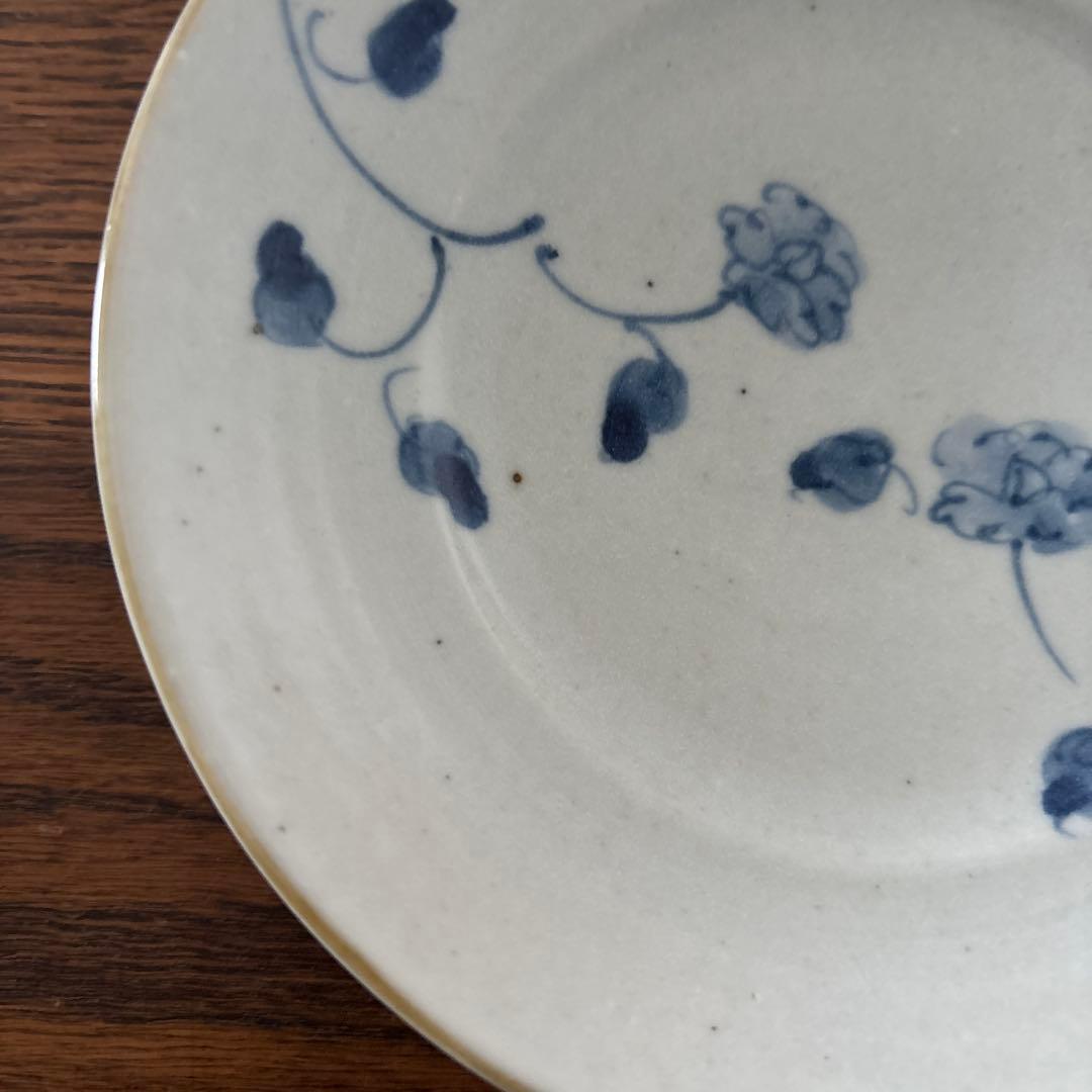 佐藤もも子 皿 青い花柄 - メルカリ