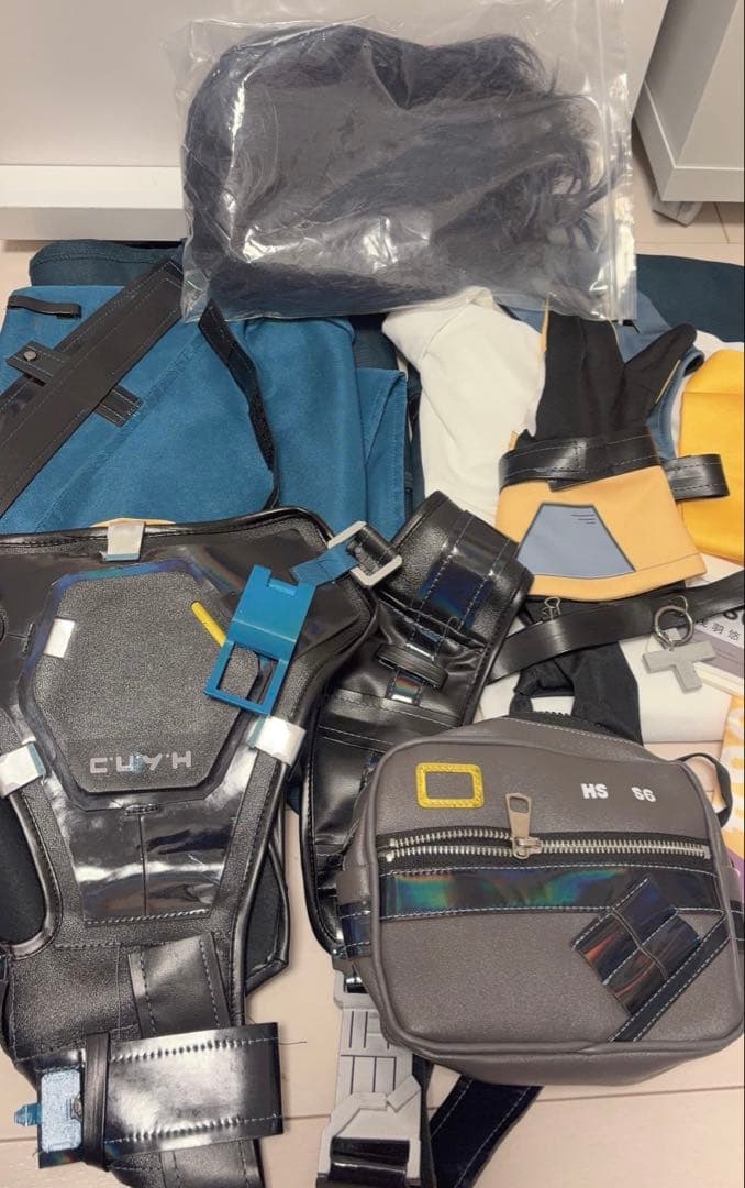 浅羽悠真　コスプレ　ウィッグ付き 猫屋小舗 ゼンレスゾーンゼロ コスプレ 浅羽悠真 衣装 ※ウィッグ 靴