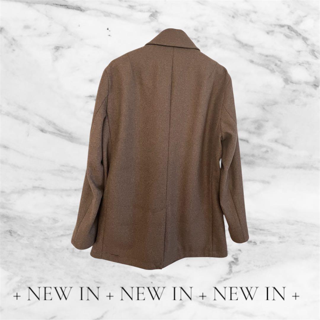 週末値下げ【美品】NANO UNIVERSE ブラウン チェスターコート - メルカリ