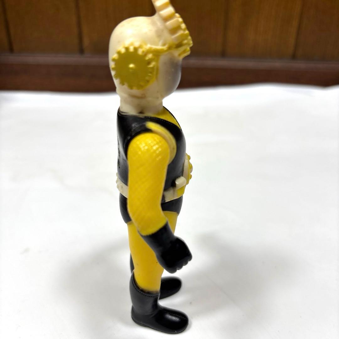 昭和レトロ 忍者キャプター 金忍 ソフビ 当時物 - メルカリ