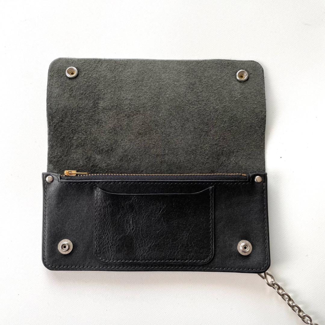 AAADAA トラッカーウォレット イギリス製馬革 ヴィンテージタロン