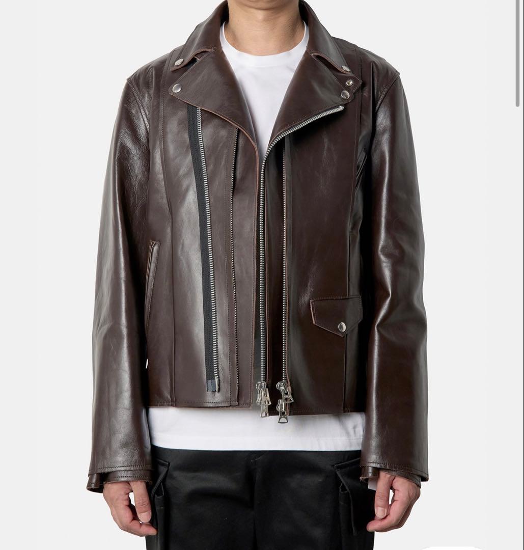 なひ様専用Sacai 25AW Leather Jacket レザージャケット - メルカリ