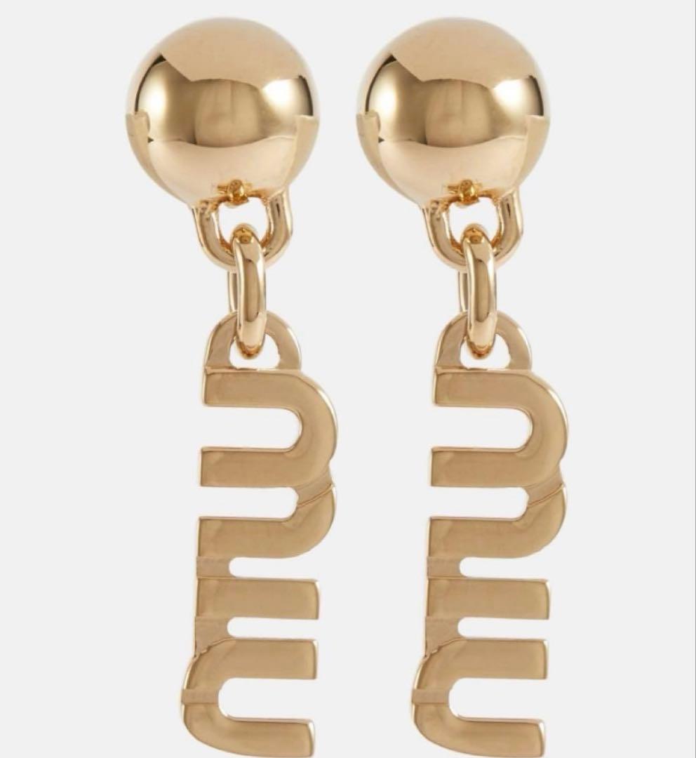 Miu Miu ミュウミュウ l earrings ピアス 楽天市場】MiuMiu ミュウミュウ Set of Enameled Metal Earrings