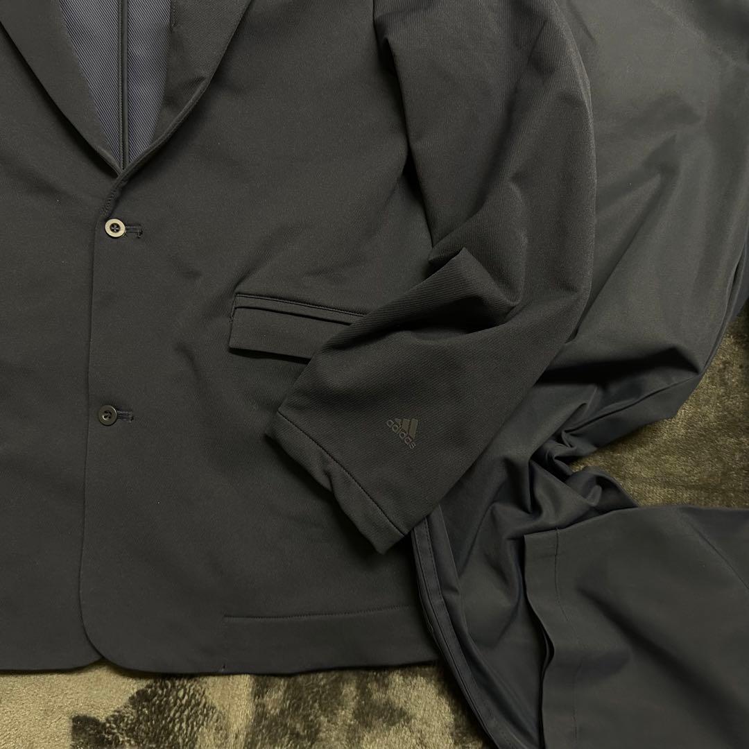 adidas アディダス スーツ セットアップ 上下 ネイビー XL O - メルカリ